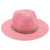 Unisex Ethnic Style Colorful Beaded Big Eaves Straw Hat