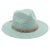 Unisex Ethnic Style Colorful Beaded Big Eaves Straw Hat