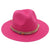 Unisex Ethnic Style Colorful Beaded Big Eaves Straw Hat