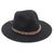 Unisex Ethnic Style Colorful Beaded Big Eaves Straw Hat