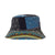 Unisex Ethnic Style Lattice Flowers Flat Eaves Bucket Hat