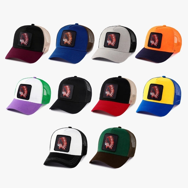 Unisex Ethnic Style Totem Curved Eaves Baseball Cap