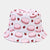 Unisex Exaggerated Novelty Colorful Hamburger Printing Bucket Hat