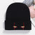 Unisex Fashion Cartoon Embroidery Eaveless Wool Cap