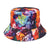 Unisex Fashion Cartoon Flat Eaves Bucket Hat