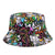 Unisex Fashion Cartoon Wide Eaves Bucket Hat