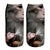 Unisex Fashion Cat Polyester Cotton Polyester Handmade Ankle Socks A Pair