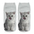 Unisex Fashion Cat Polyester Cotton Polyester Handmade Ankle Socks A Pair