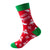 Unisex Fashion Christmas Tree Snowflake Cotton Jacquard Crew Socks