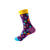 Unisex Fashion Color Block Heart Shape Mushroom Nylon Cotton Jacquard Ankle Socks