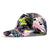 Unisex Fashion Colorful Printing Curved Eaves Baseball Cap