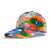 Unisex Fashion Colorful Printing Curved Eaves Baseball Cap