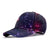 Unisex Fashion Colorful Printing Curved Eaves Baseball Cap