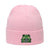 Unisex Fashion Frog Embroidery Crimping Wool Cap