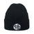 Unisex Fashion Frog Embroidery Crimping Wool Cap