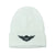 Unisex Fashion Frog Embroidery Crimping Wool Cap