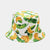 Unisex Fashion Fruit Printing Wide Eaves Bucket Hat