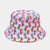 Unisex Fashion Fruit Printing Wide Eaves Bucket Hat