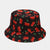 Unisex Fashion Fruit Printing Wide Eaves Bucket Hat