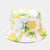 Unisex Fashion Fruit Printing Wide Eaves Bucket Hat