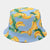 Unisex Fashion Fruit Printing Wide Eaves Bucket Hat