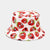 Unisex Fashion Fruit Printing Wide Eaves Bucket Hat