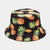 Unisex Fashion Fruit Printing Wide Eaves Bucket Hat