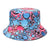 Unisex Fashion Geometric Printing Flat Eaves Bucket Hat