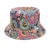 Unisex Fashion Geometric Printing Flat Eaves Bucket Hat