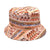 Unisex Fashion Geometric Printing Flat Eaves Bucket Hat