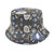 Unisex Fashion Geometric Printing Flat Eaves Bucket Hat