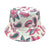 Unisex Fashion Geometric Printing Flat Eaves Bucket Hat