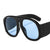 Unisex Fashion Gradient Color Pc Round Frame Full Frame Sunglasses