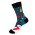 Unisex Fashion Human Nylon Cotton Jacquard Crew Socks