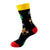 Unisex Fashion Human Nylon Cotton Jacquard Crew Socks