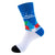 Unisex Fashion Human Nylon Cotton Jacquard Crew Socks