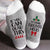 Unisex Fashion Letter Cotton Crew Socks