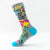 Unisex Fashion Letter Cotton Jacquard Crew Socks 1 Set