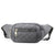 Unisex Fashion Lingge Polyester Waist Bags