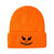 Unisex Fashion Pumpkin Grimace Embroidery Crimping Wool Cap