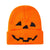 Unisex Fashion Pumpkin Grimace Embroidery Crimping Wool Cap