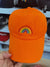 Unisex Fashion Rainbow Embroidery Flat Eaves Baseball Cap