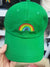 Unisex Fashion Rainbow Embroidery Flat Eaves Baseball Cap