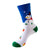 Unisex Fashion Santa Claus Snowman Cotton Jacquard Crew Socks