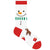 Unisex Fashion Santa Claus Snowman Cotton Jacquard Crew Socks