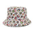 Unisex Fashion Skull Printing Wide Eaves Bucket Hat