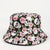 Unisex Fashion Skull Printing Wide Eaves Bucket Hat