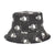 Unisex Fashion Skull Printing Wide Eaves Bucket Hat