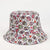 Unisex Fashion Skull Printing Wide Eaves Bucket Hat