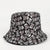 Unisex Fashion Skull Printing Wide Eaves Bucket Hat